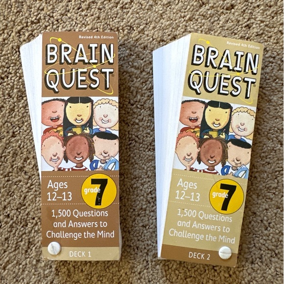 Workman Other - Brain Quest Trivia Cards